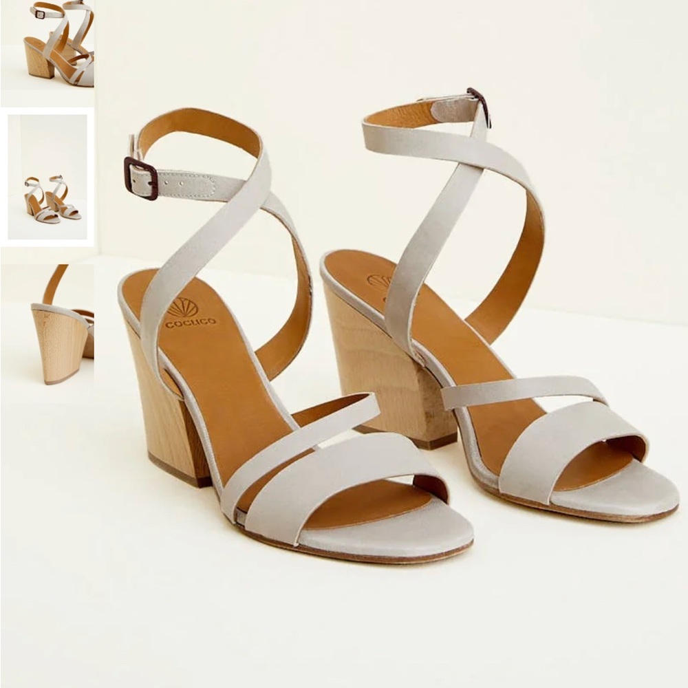 Coclico Taurasi Strappy Sandals in Rock Perla, Sz 39